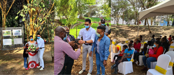  Embajada de Colombia en Kenia participa del lanzamiento del primer Jardín de Paz en Nairobi 